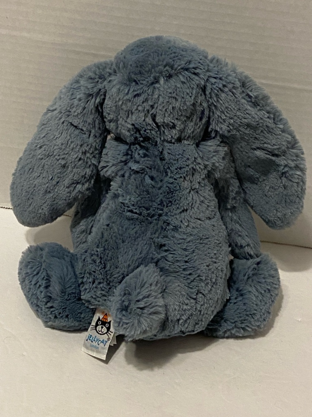 Jellycat Bashful Dusky Blue Bunny RARE Plush Brand New With Tags - Picture 6 of 9